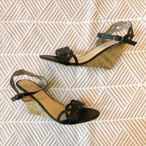 Sandel Wedges with Ankle Straps